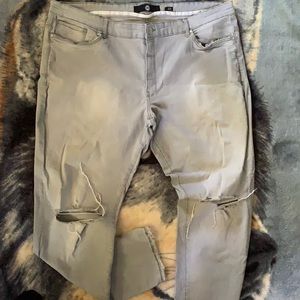 Jordan Craig Stretchy Fitted Gray Jeans